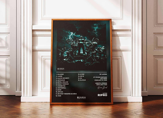 RIPRO Lacrim Poster - Backyard