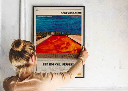 Californication Red Hot Chili Peppers Poster