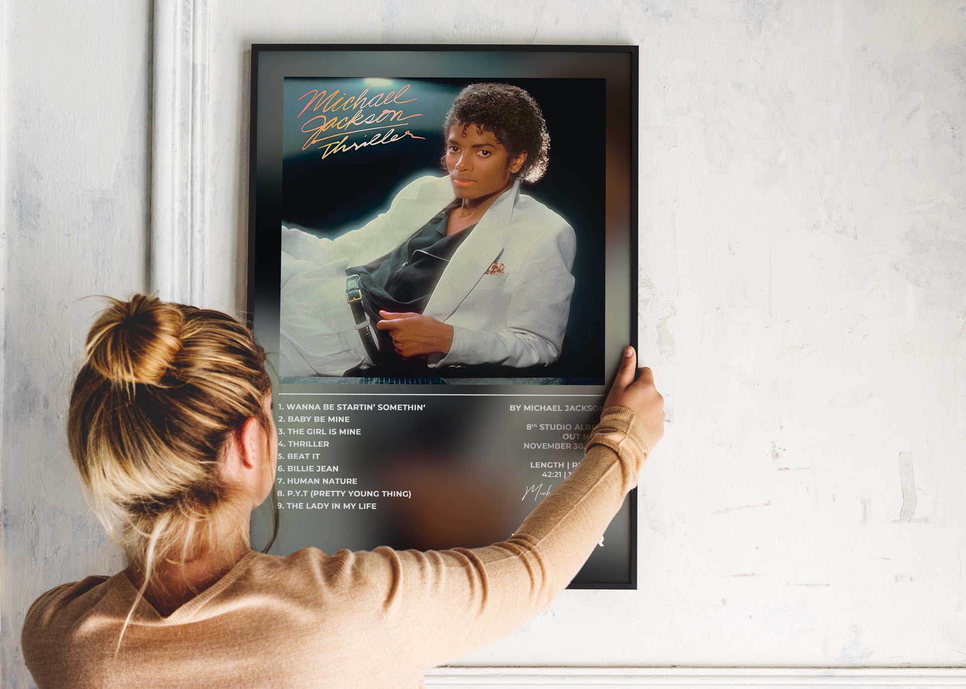 Thriller Michael Jackson Poster Backyard