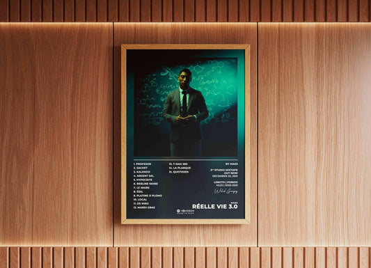 Réelle Vie 3.0 Maes Poster - Backyard