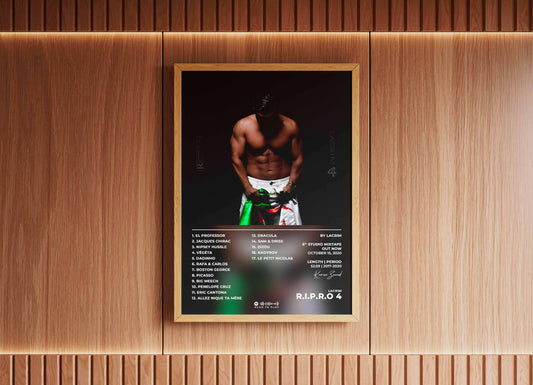 RIPRO 4 Lacrim Poster - Backyard