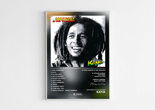 Kaya Bob Marley Poster Backyard