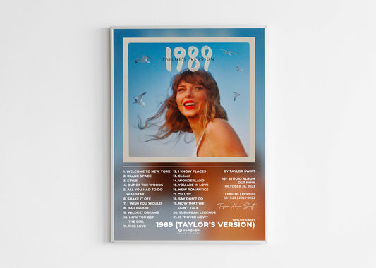 1989 (Taylor's Version) Taylor Swift Poster Backyard