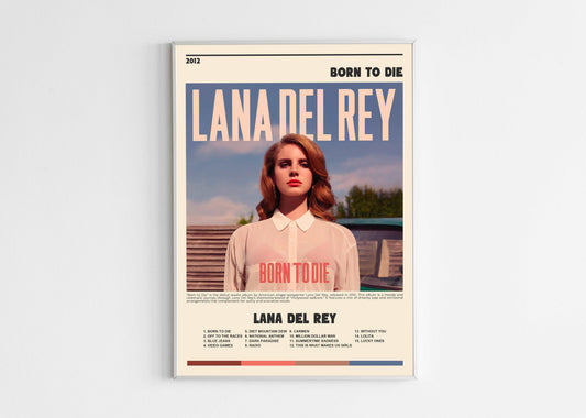 Born To Die Lana Del Rey Poster