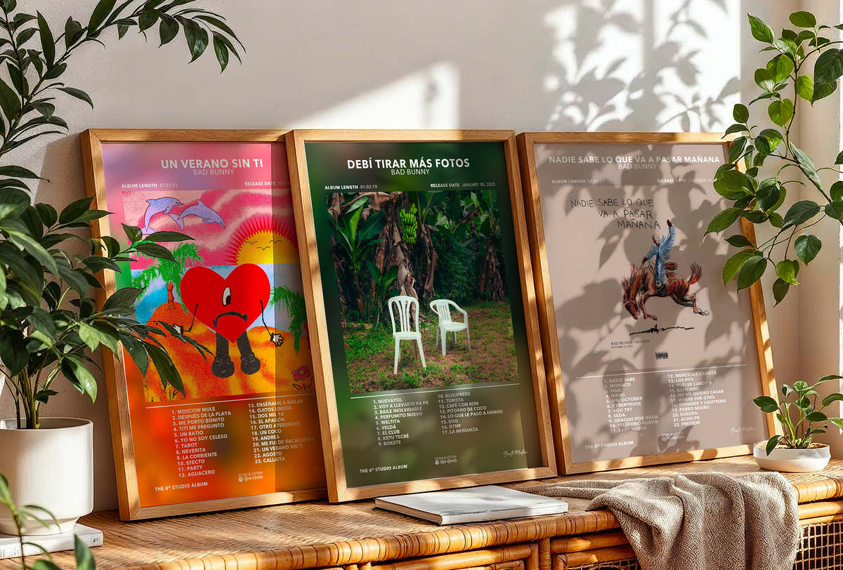 posters album bad bunny