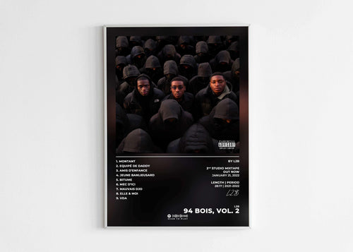 Poster 94 Bois Vol. 2 par L2B, fait en France, livraison gratuite en 48h