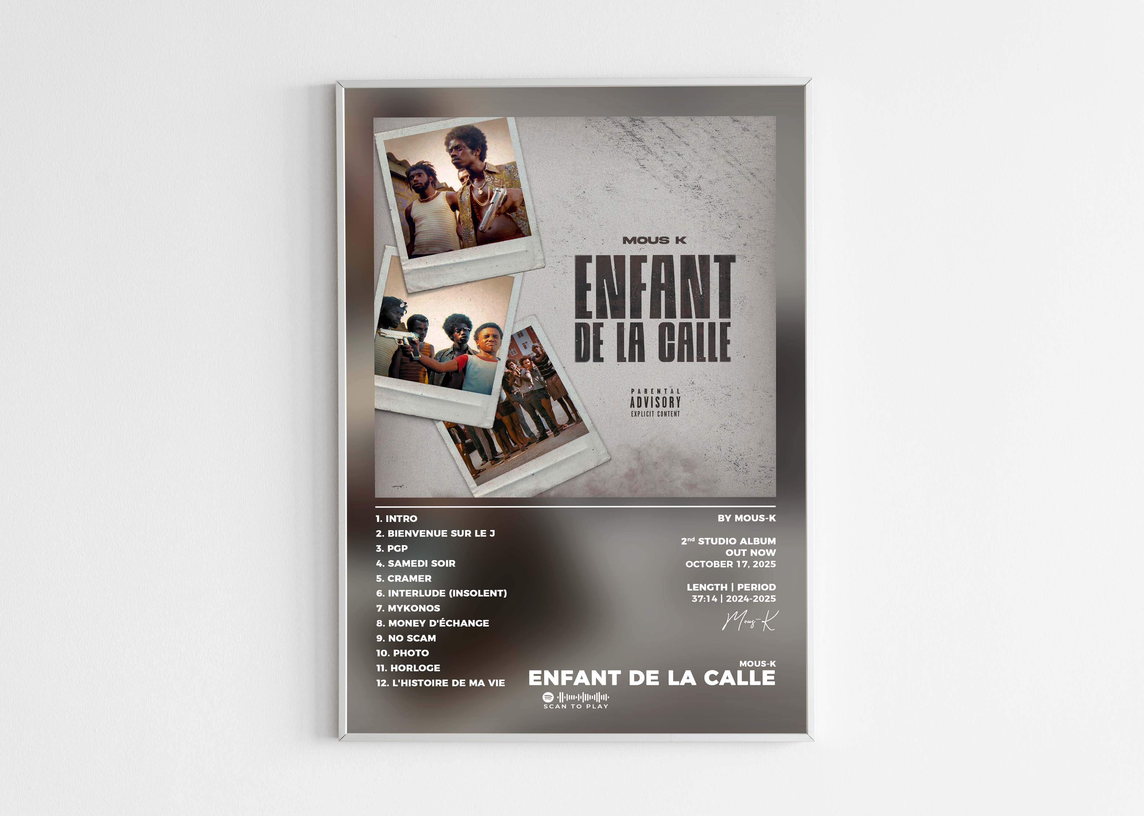 Poster Enfant De La Calle Mous-K