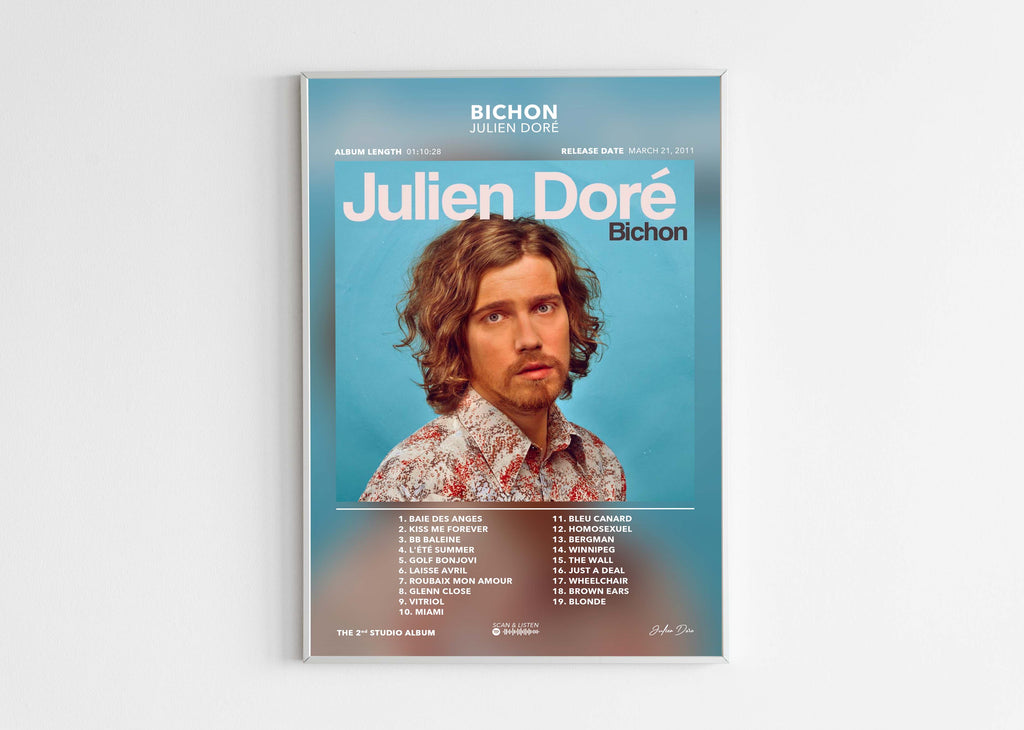 Poster Bichon Julien Doré