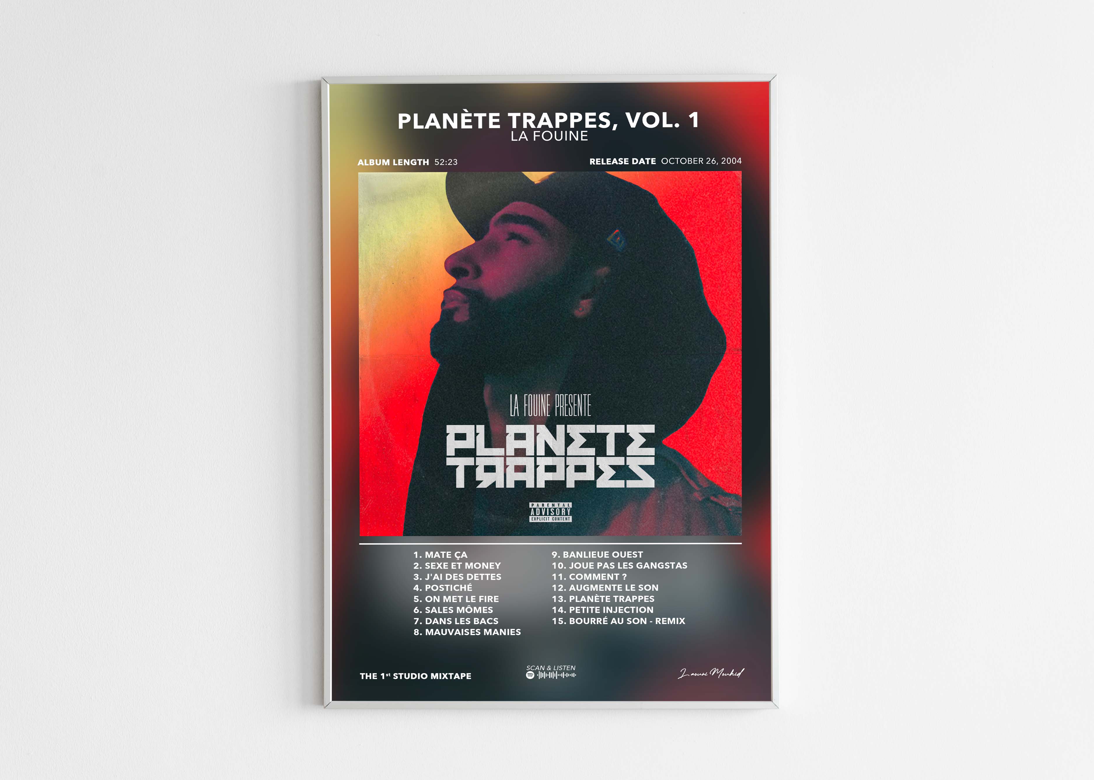 Poster Planète Trappes 1 La Fouine
