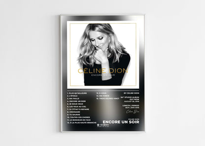 Poster Encore Un Soir Celine Dion