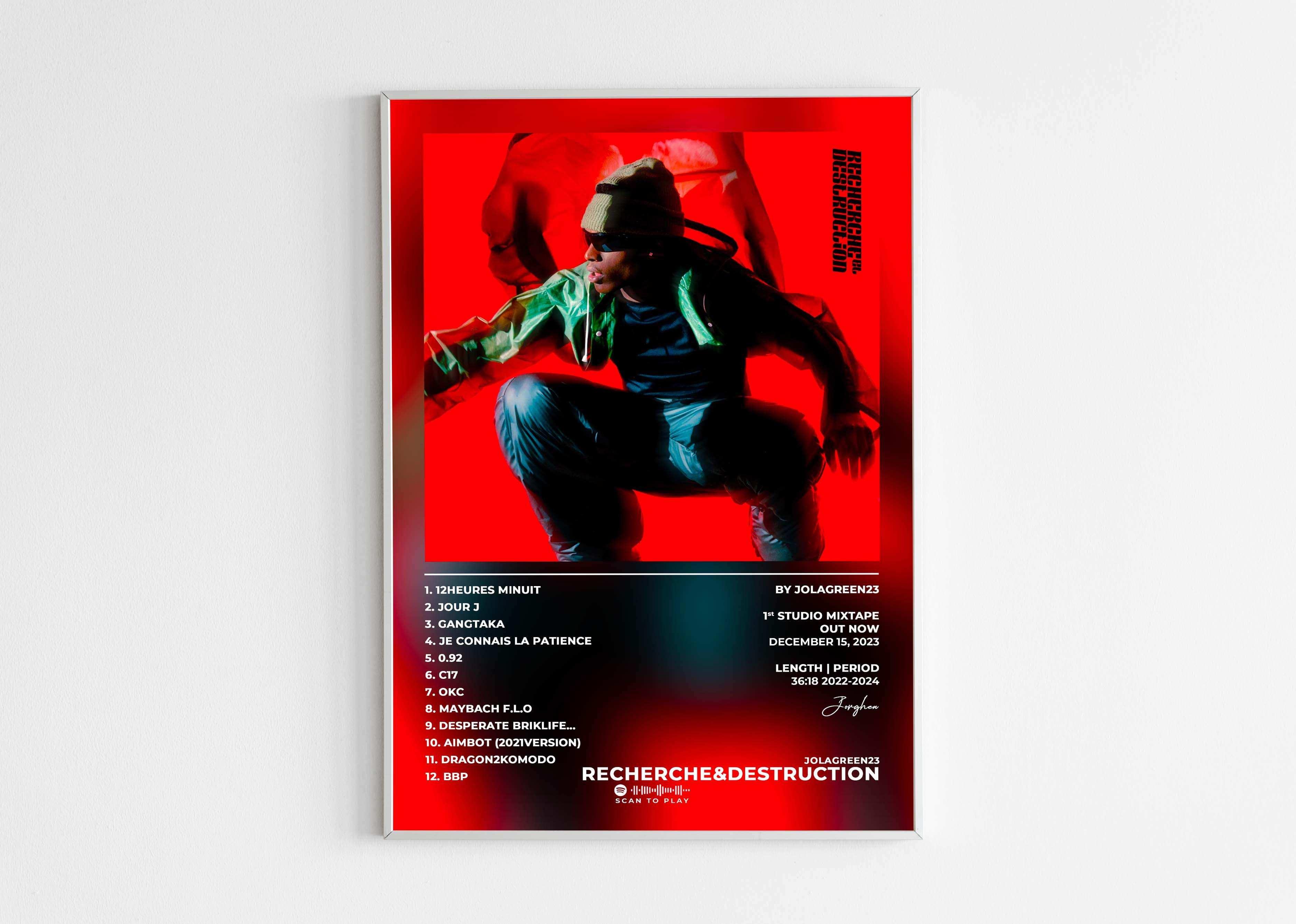 Recherche&Destruction Jolagreen23 Poster - Backyard