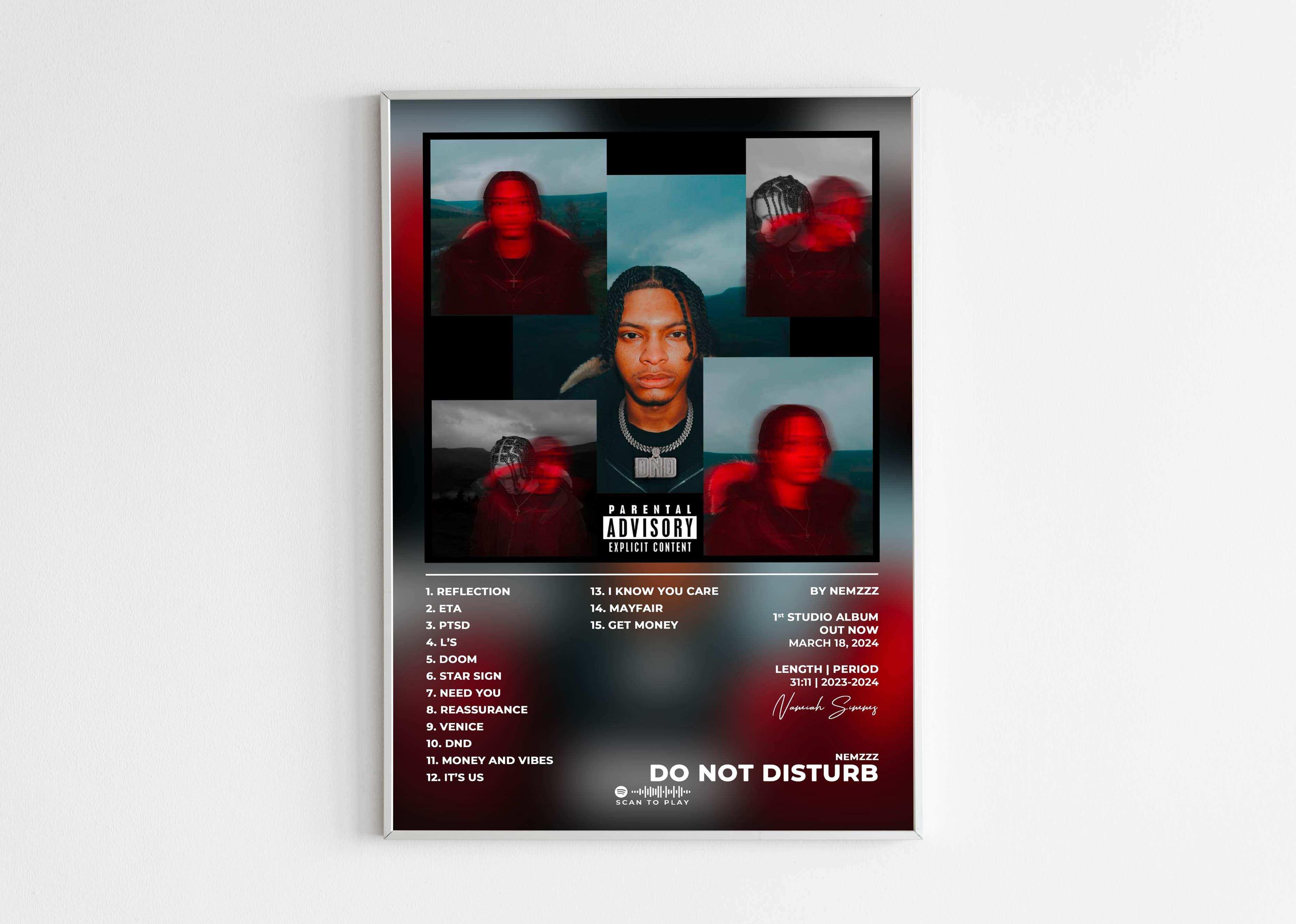 Do Not Disturb Nemzzz Poster - Backyard