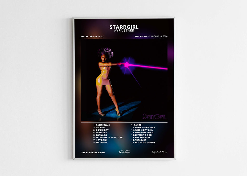 Poster StarrGirl Ayra Starr