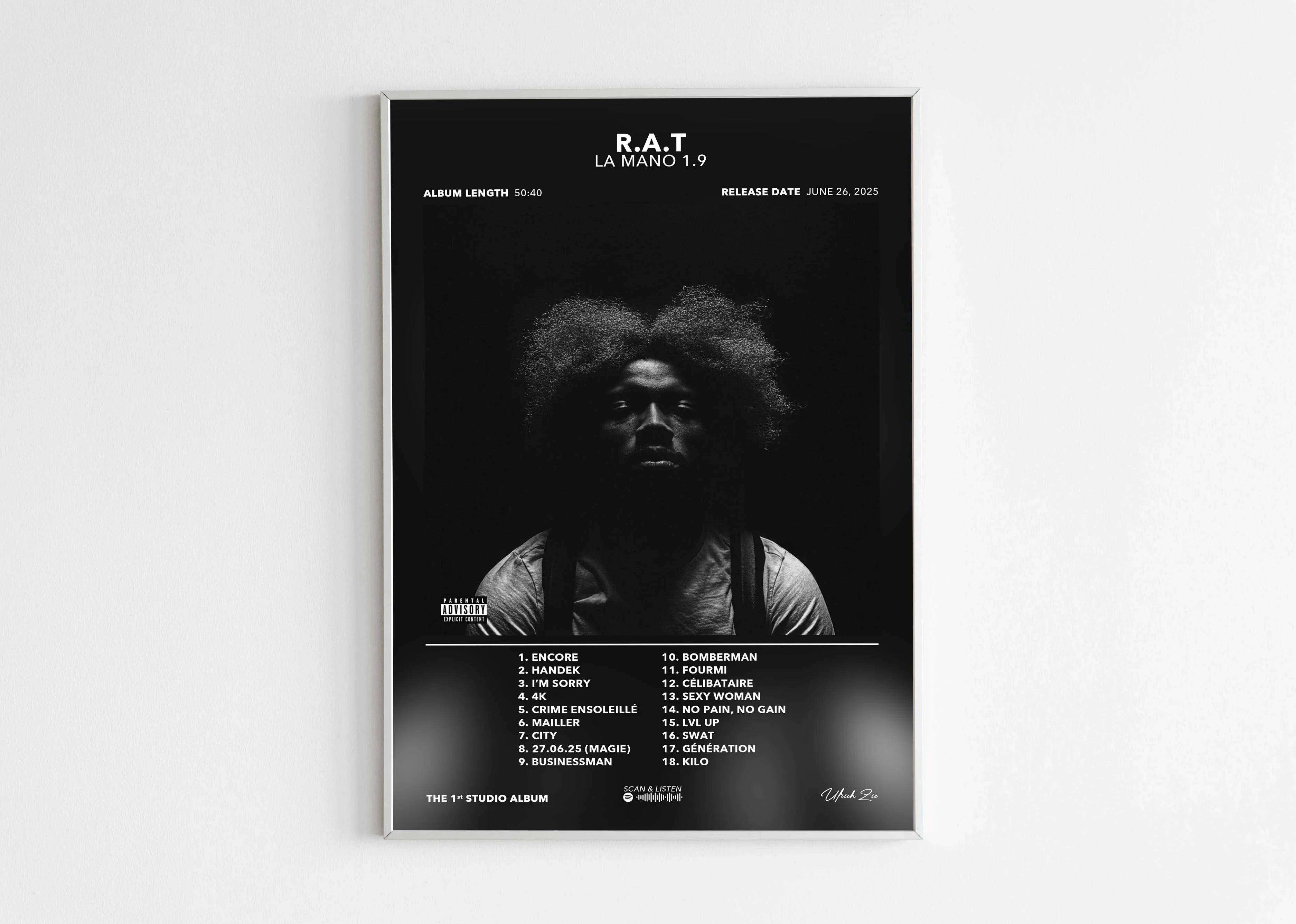 Poster R.A.T La Mano 1.9 - Backyard