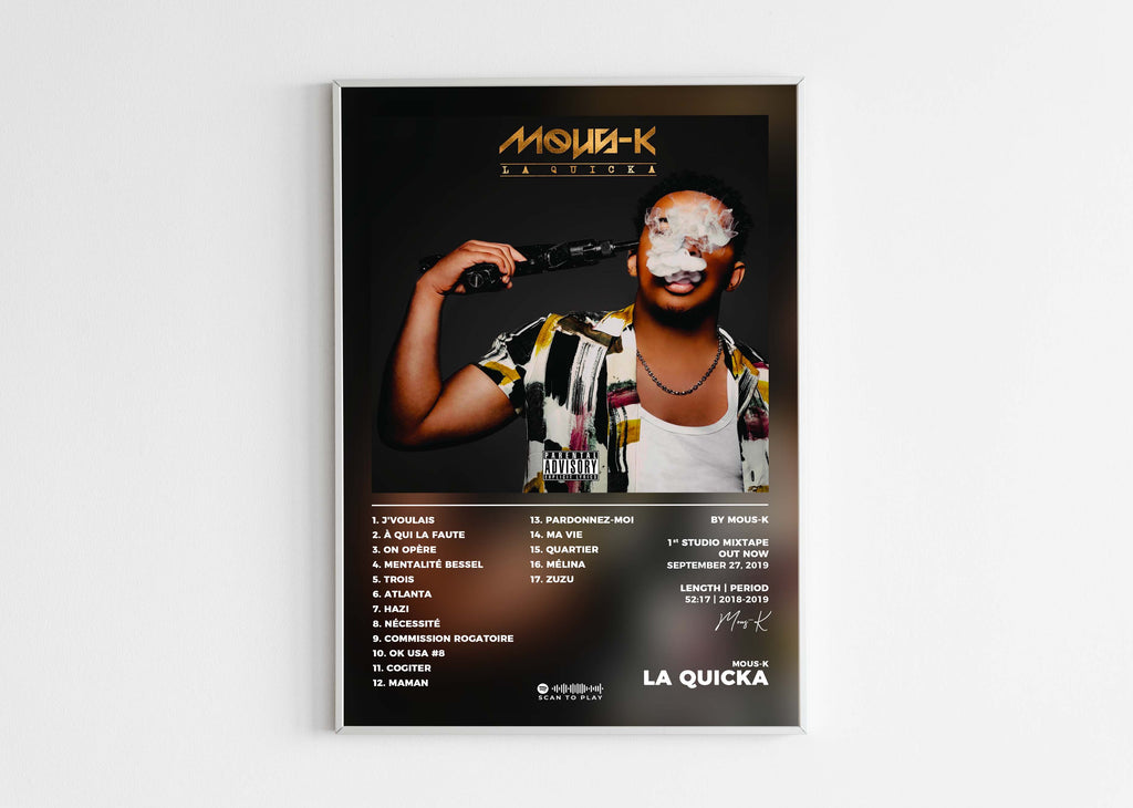 Poster La Quicka Mous-K