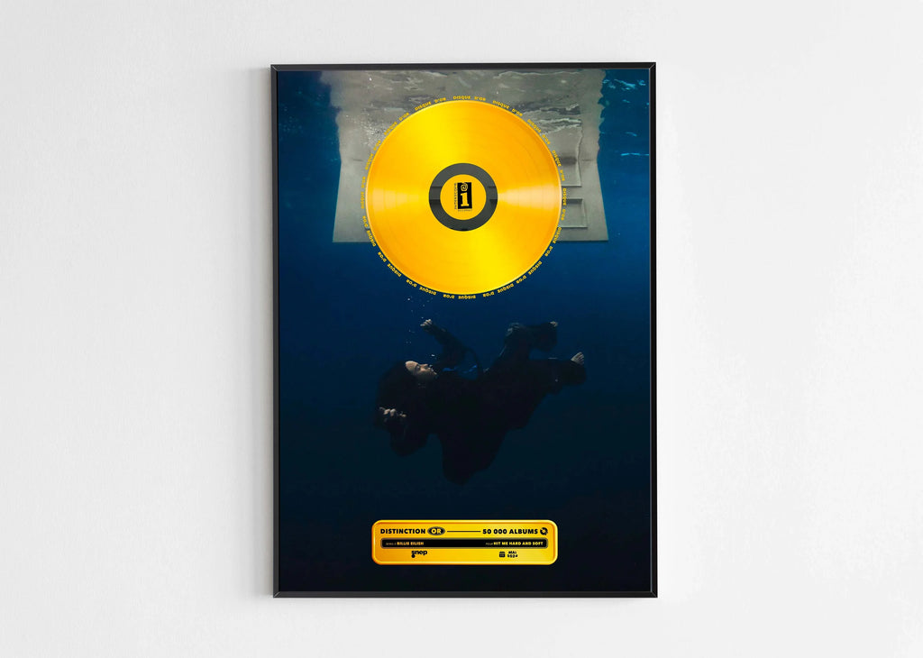 Disque D'or Hit Me Hard And Soft Billie Eilish - Backyard