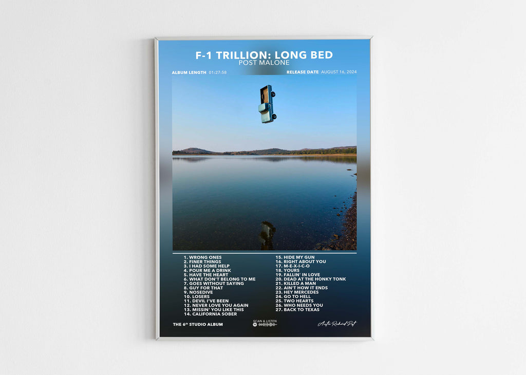 Poster F-1 Trillion: Long Bed Post Malone