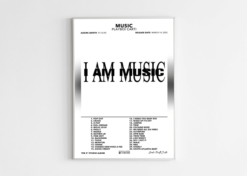 Poster Music Playboi Carti