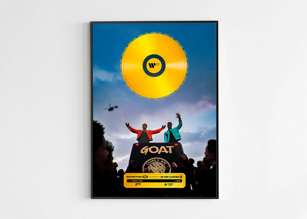 Disque D'or GOAT Ninho & Niska - Backyard