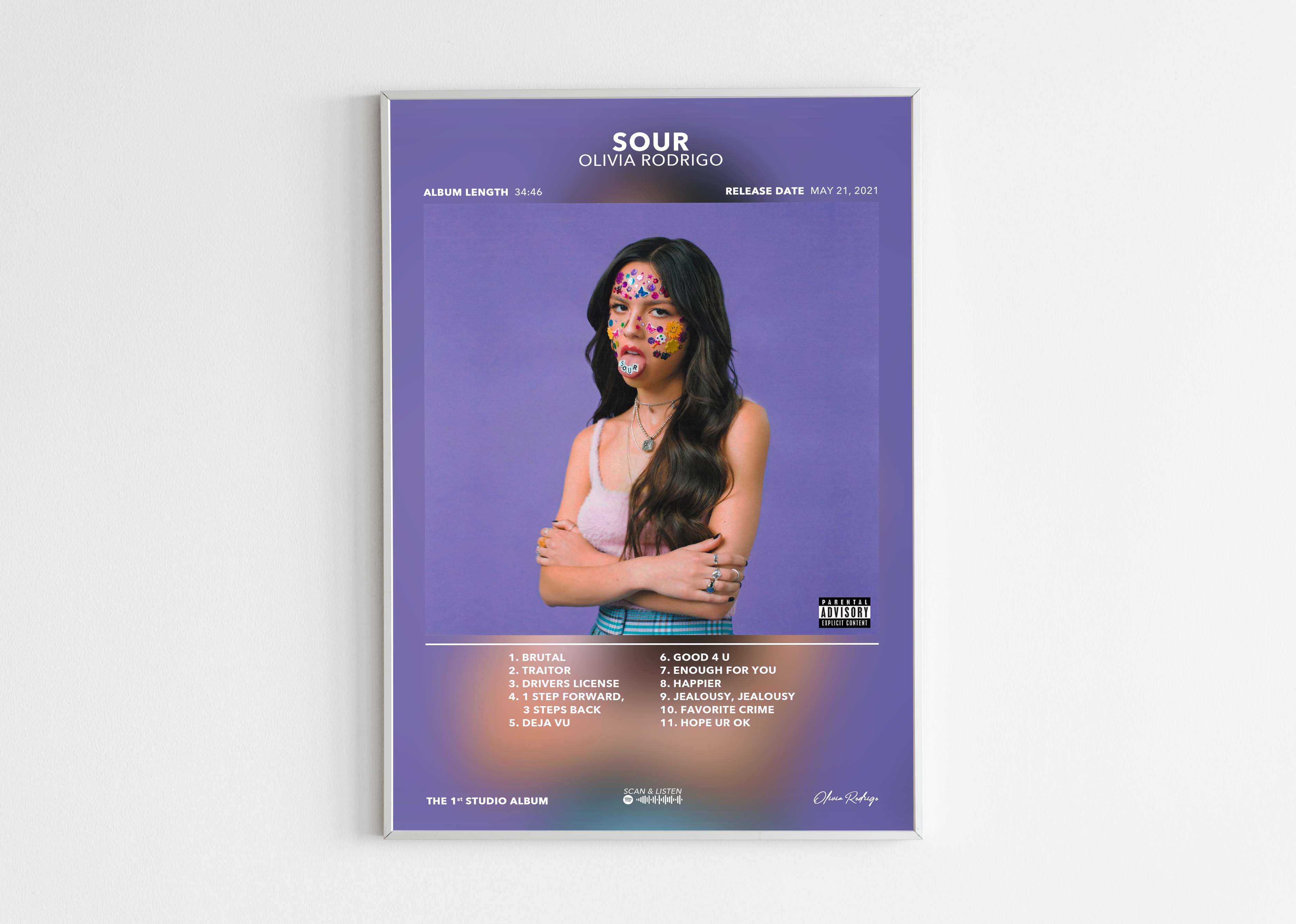 Poster Sour Olivia Rodrigo