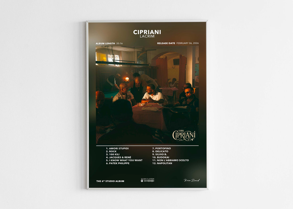 Poster Cipriani Lacrim
