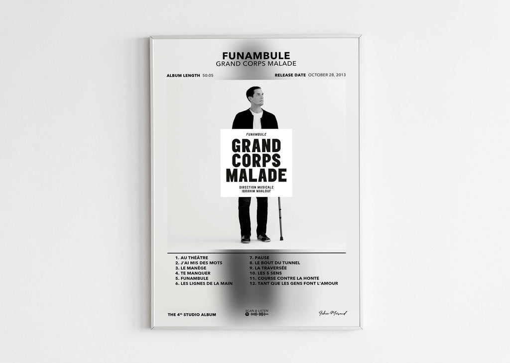 Poster Funambule Grand Corps Malade