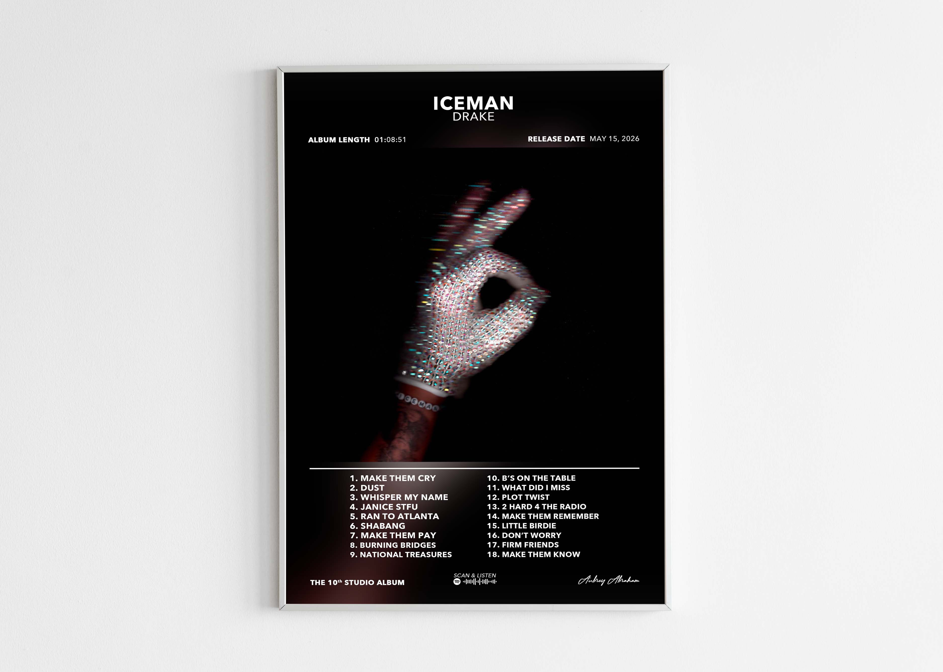 Poster Iceman Drake
