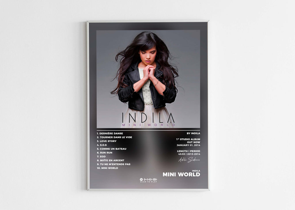 Poster Mini World Indila