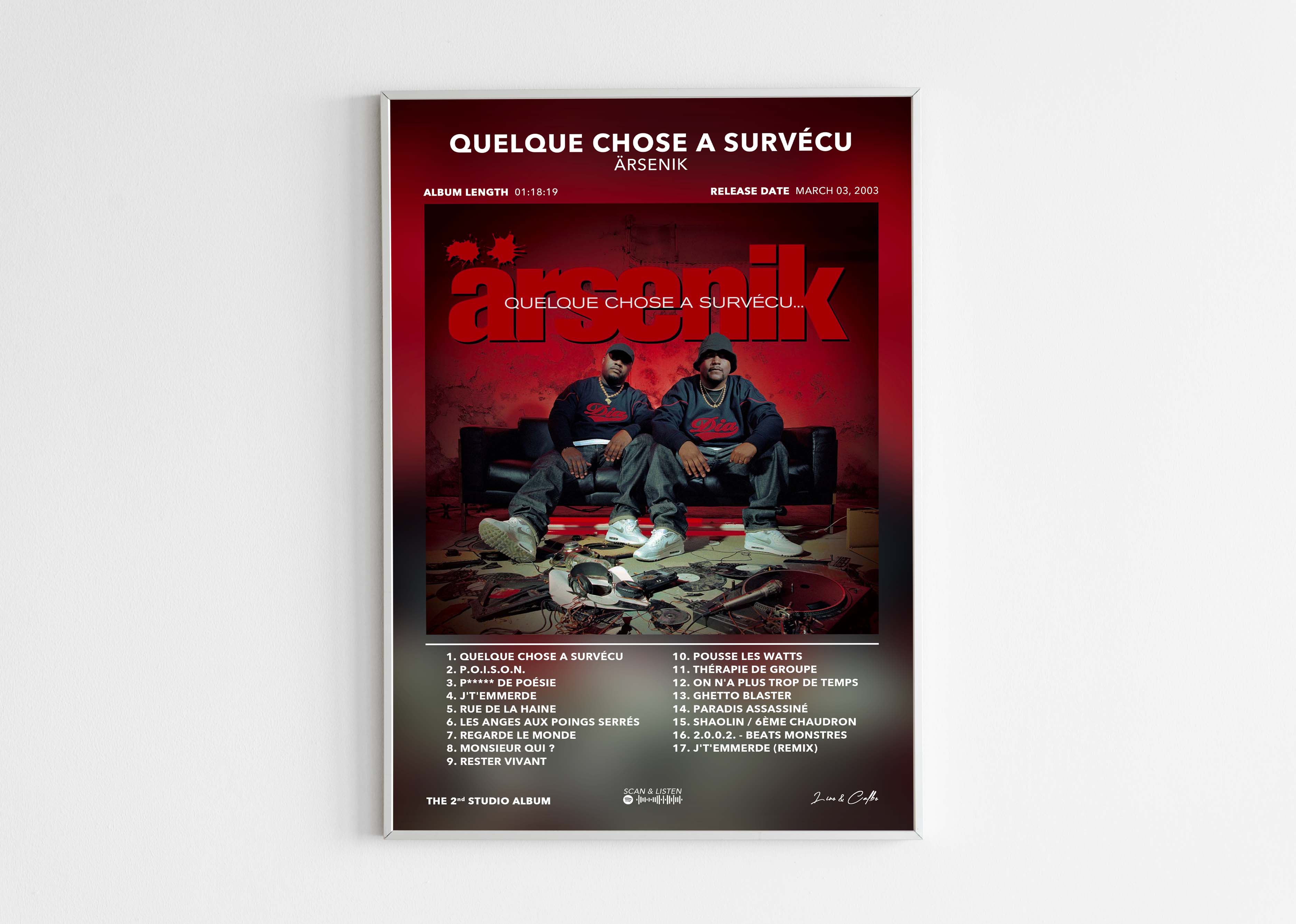 Poster Quelque Chose A Survécu Arsenik