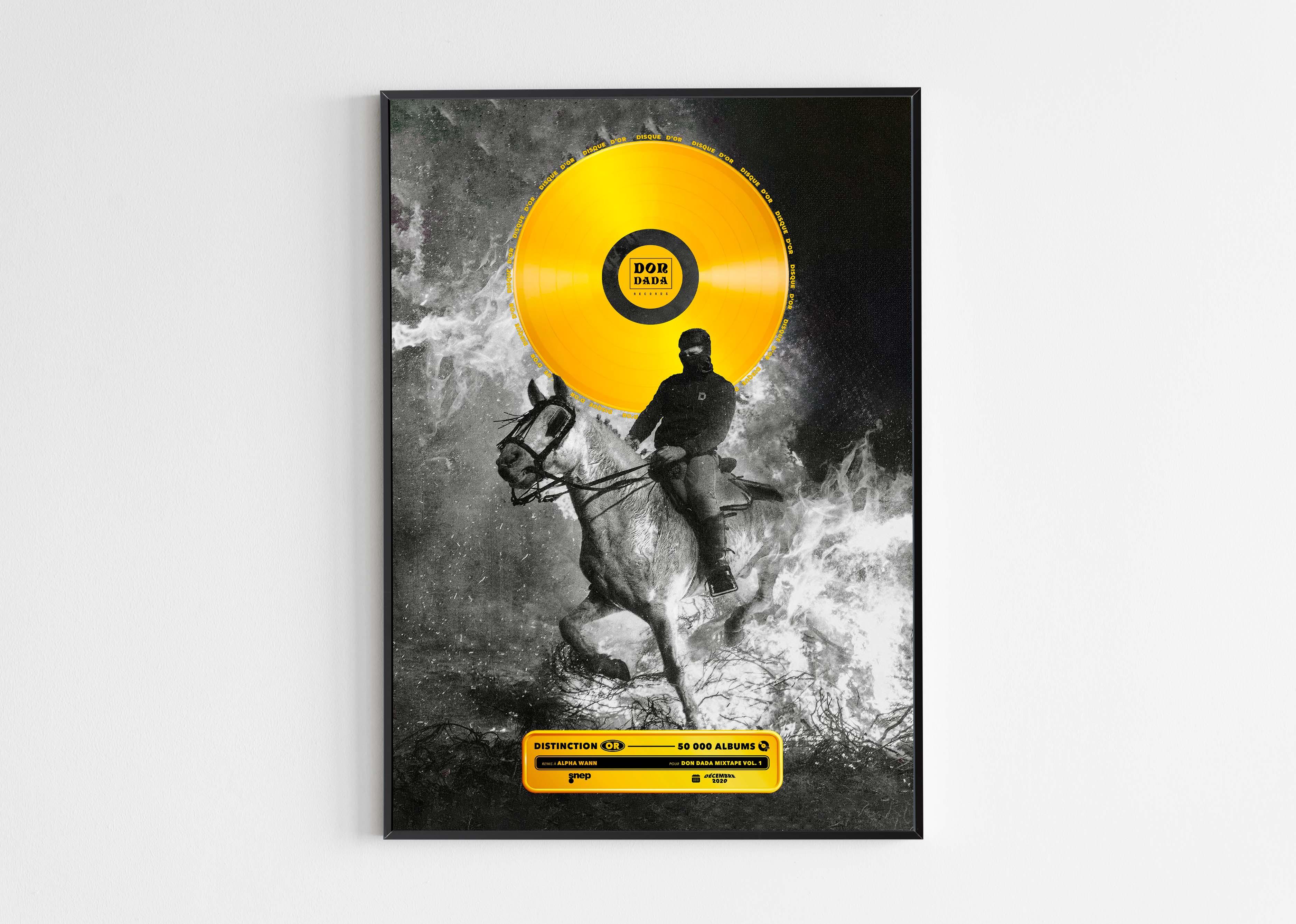 Disque D'Or Don Dada Mixtape Alpha Wann - Backyard