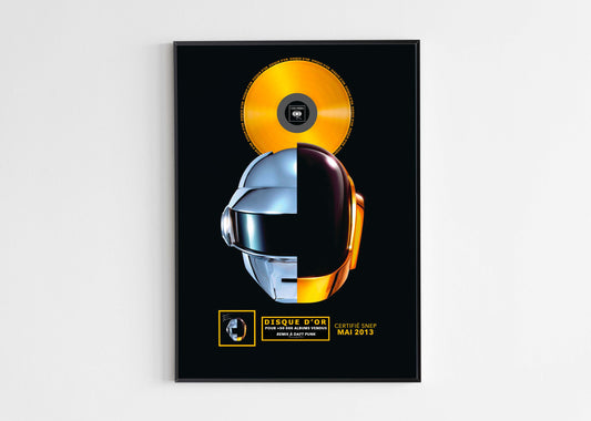 Disque D'or Random Access Memories Daft Punk