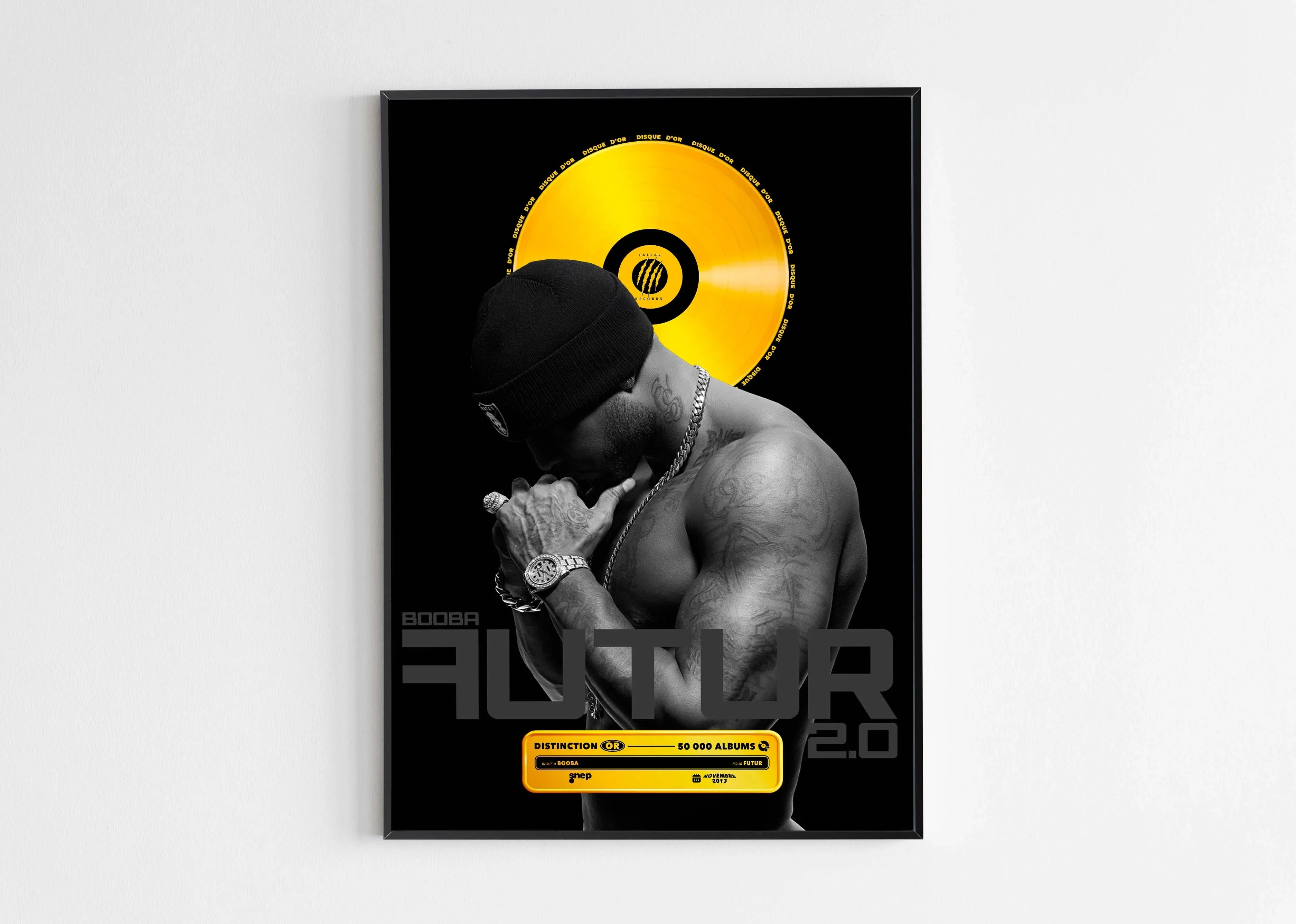 Disque D'or Futur Booba - Backyard