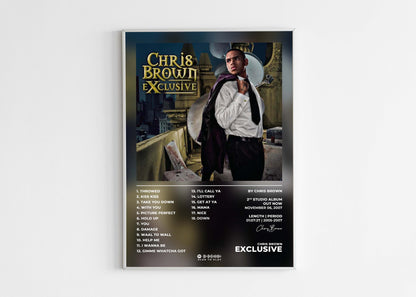 Exclusive Chris Brown Poster