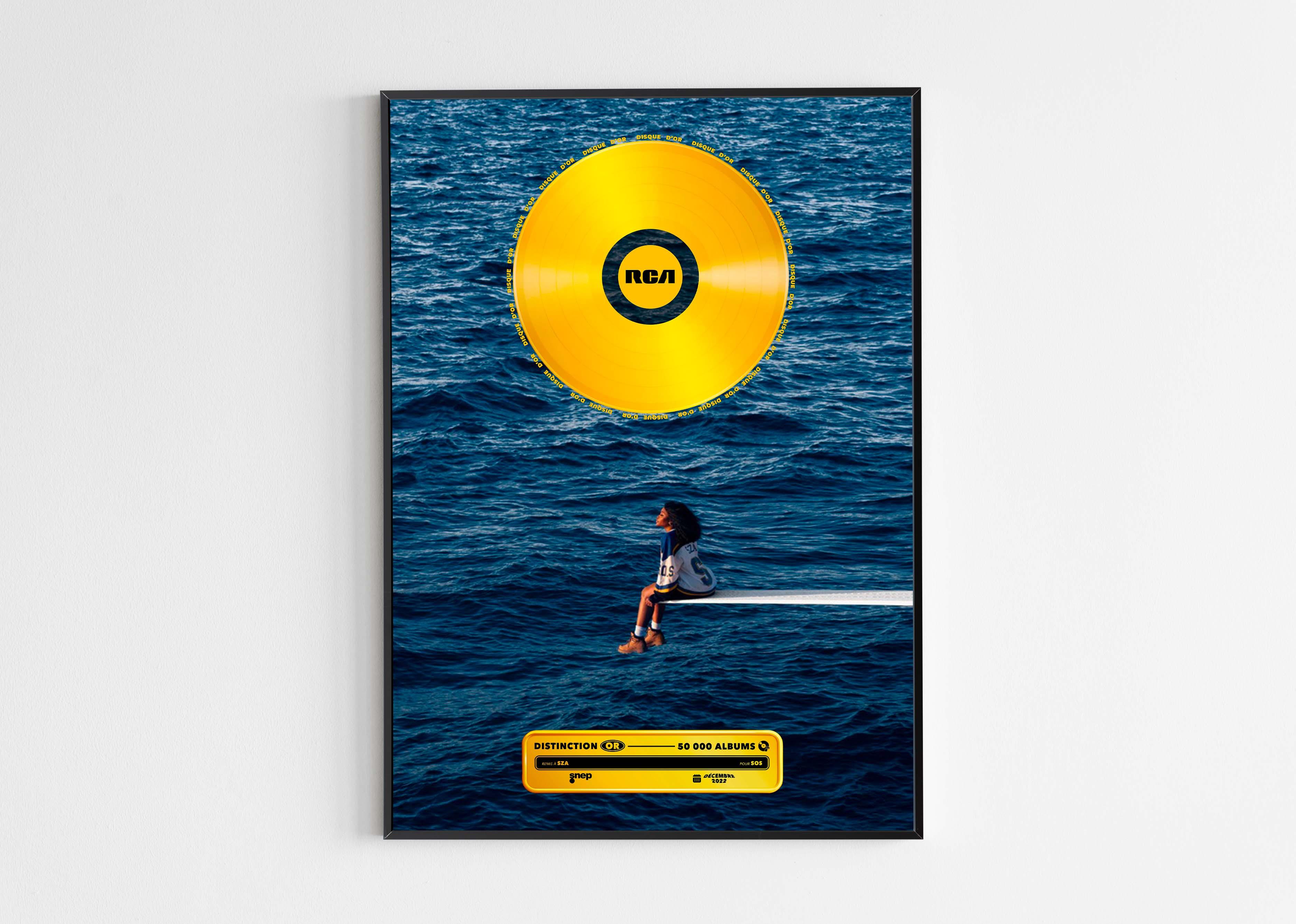 Disque D'or SOS SZA - Backyard