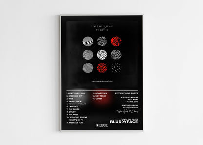 Blurryface Twenty One Pilots Poster