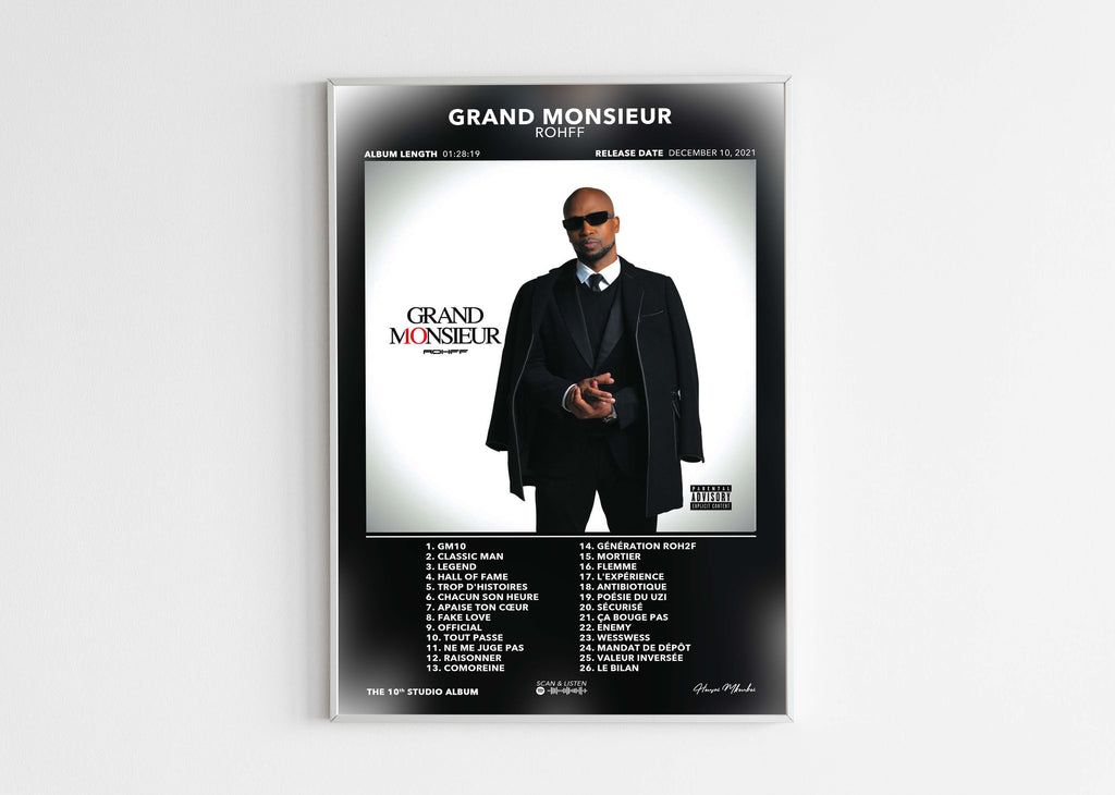 Poster Grand Monsieur Rohff