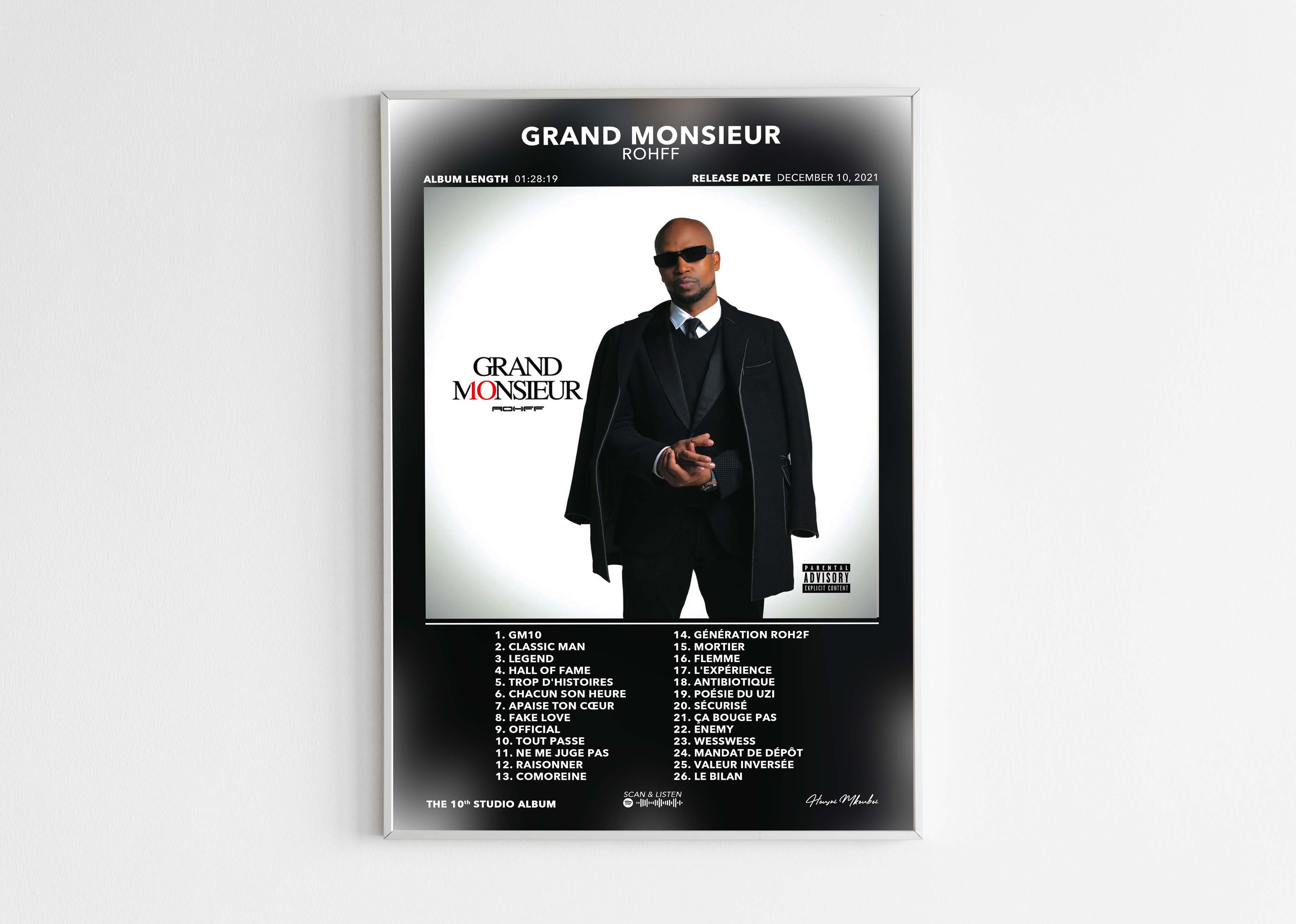 Poster Grand Monsieur Rohff