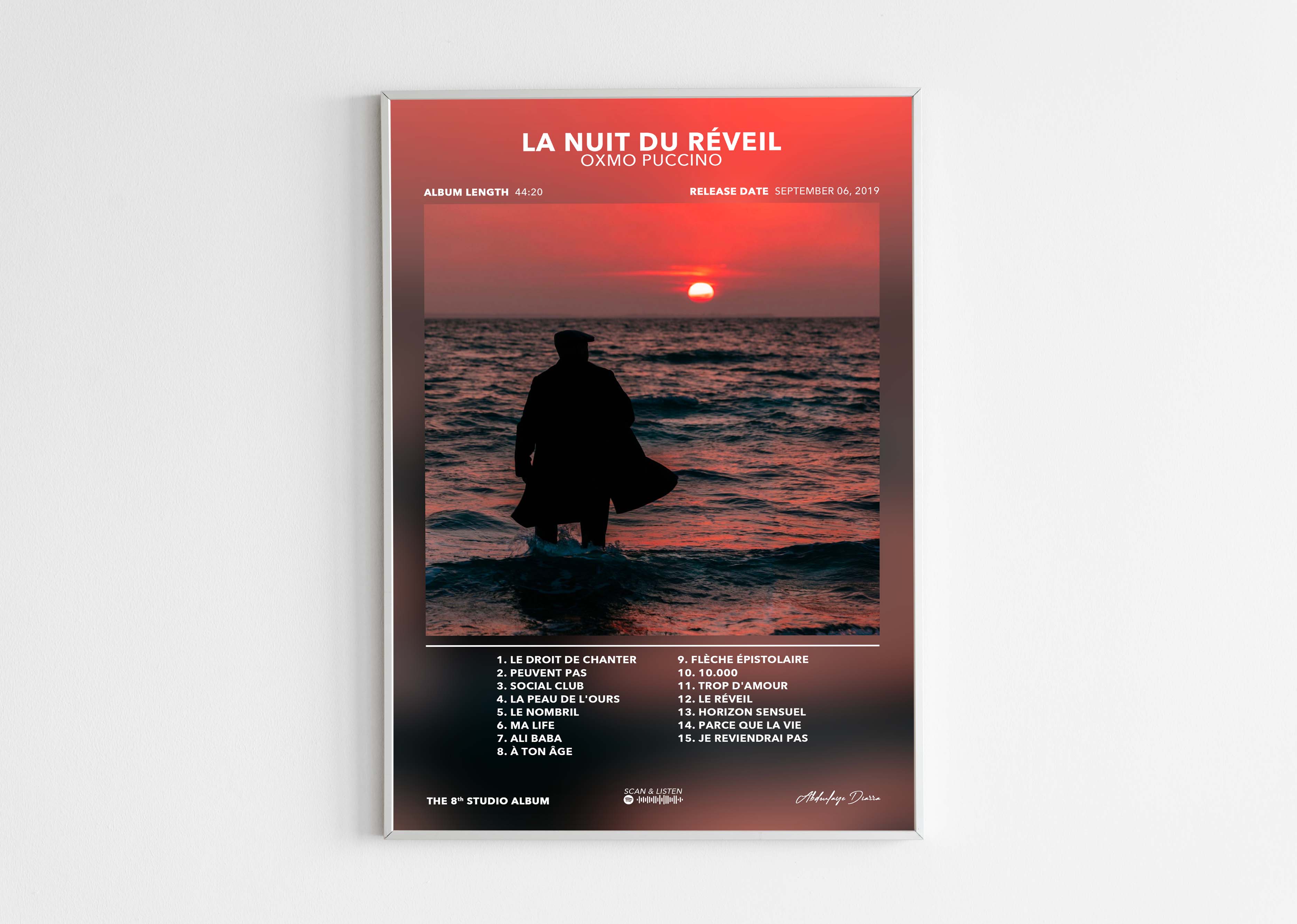 Poster La Nuit Du Réveil Oxmo Puccino