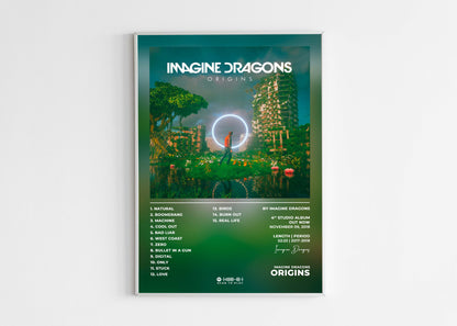 Origins Imagine Dragons Poster