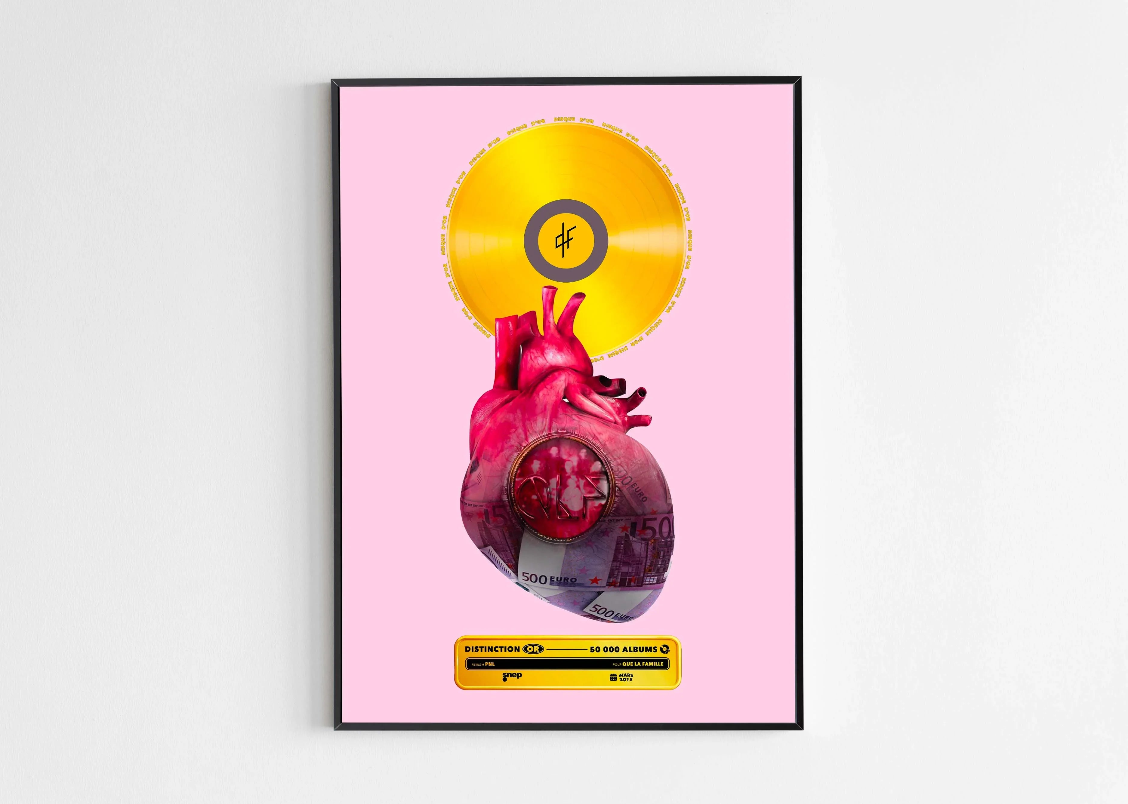 Disque D'Or Que La Famille PNL - Backyard