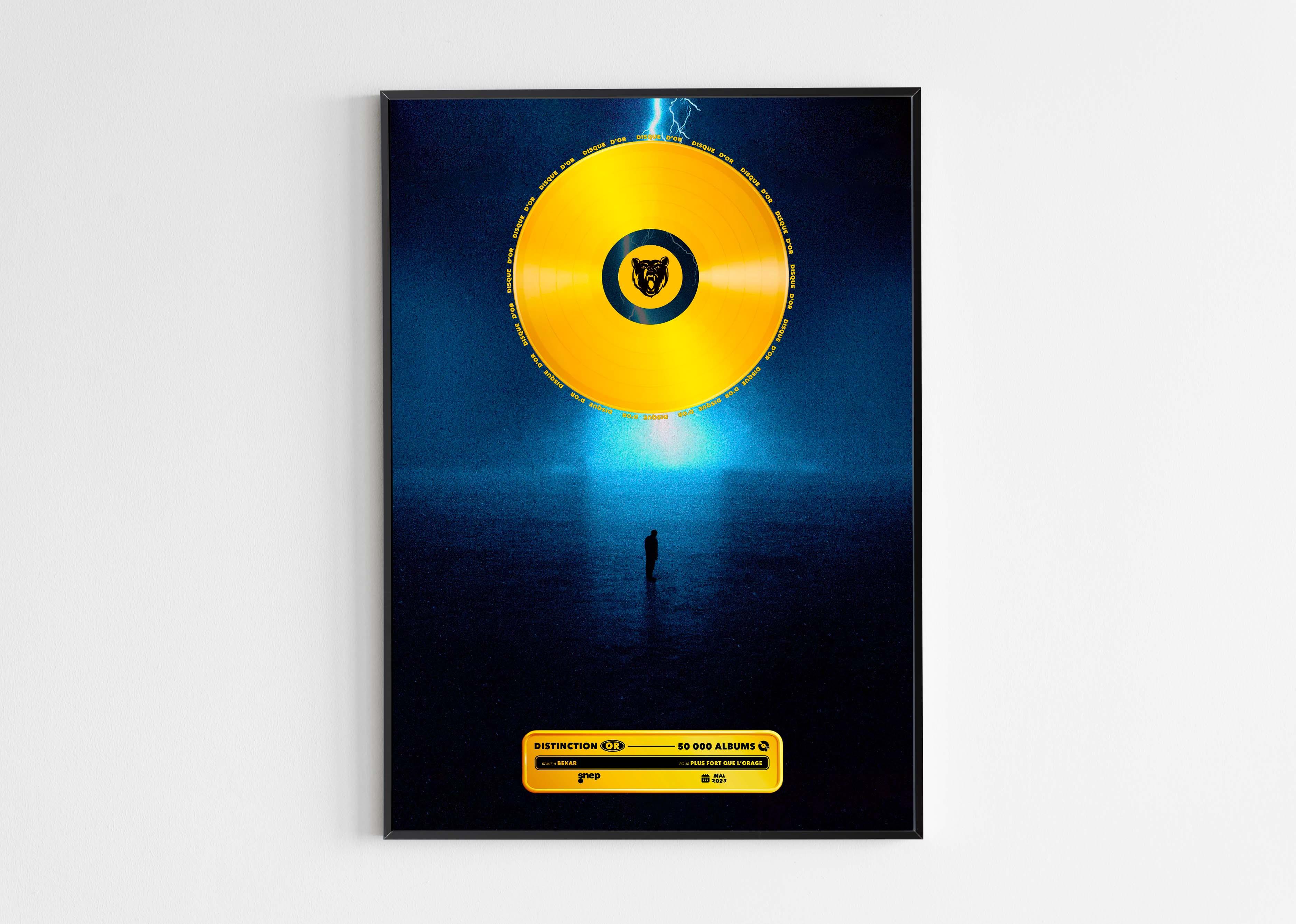 Disque D'Or Plus Fort Que L'Orage Bekar - Backyard