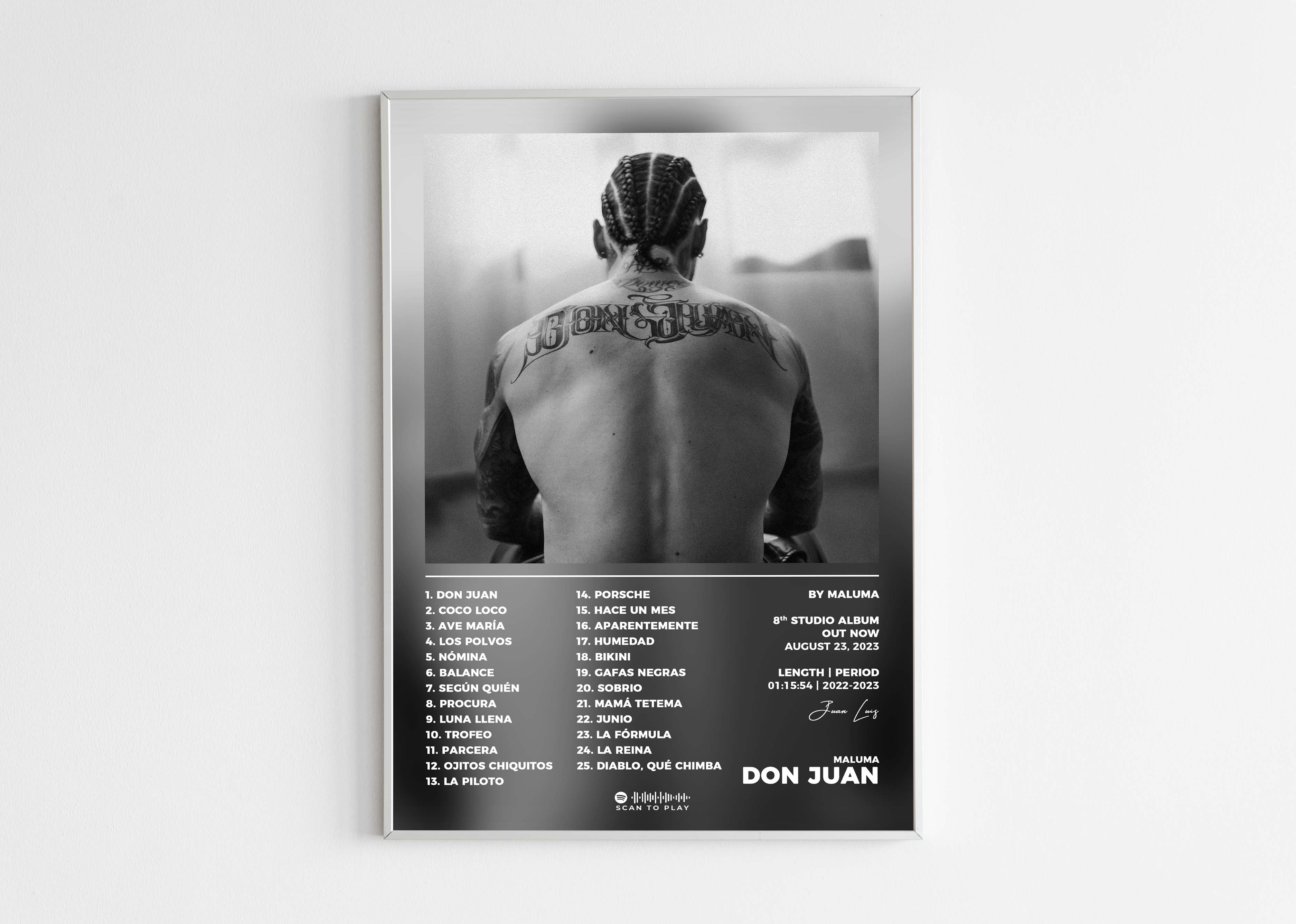Poster Don Juan Maluma