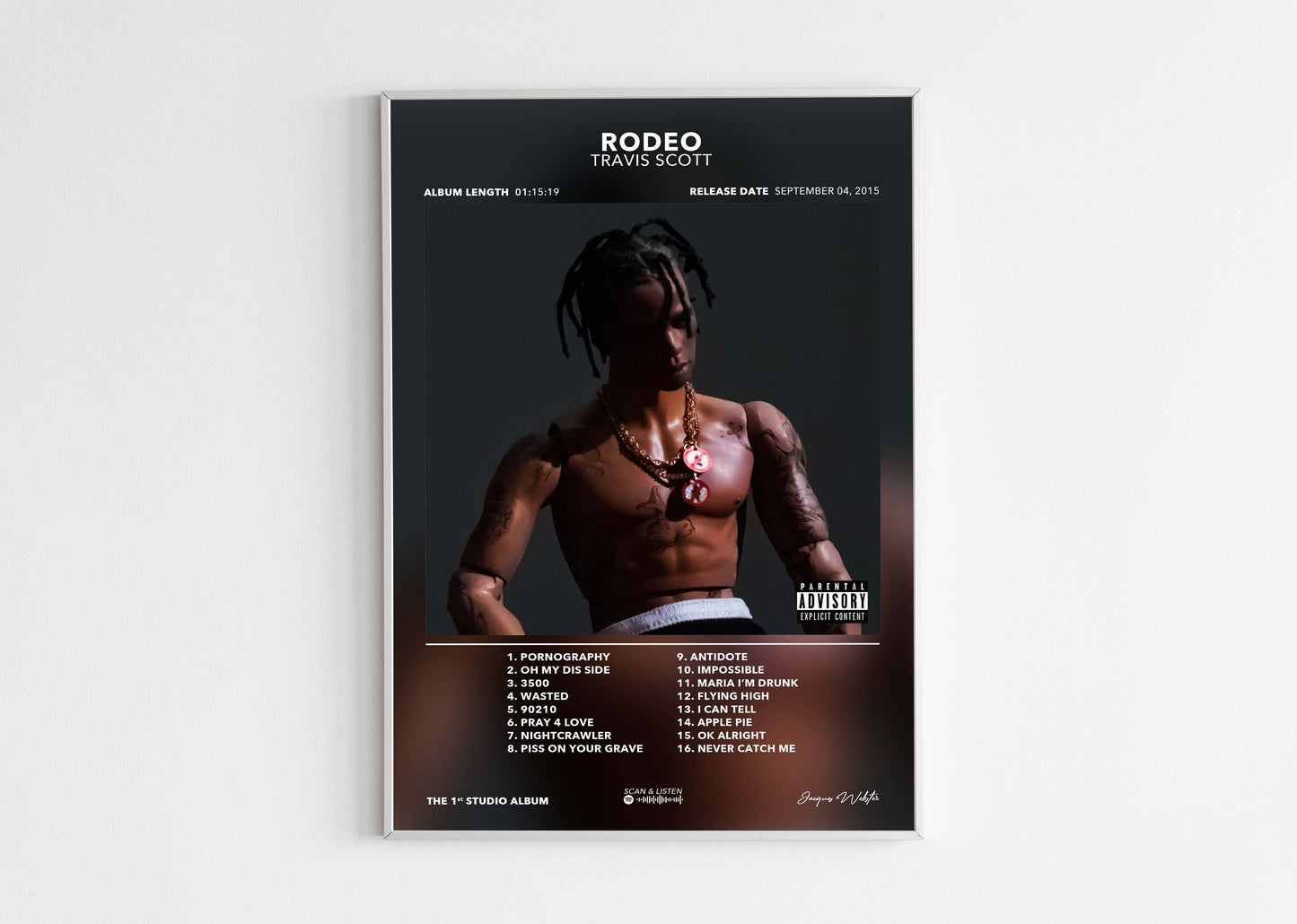 Poster Rodeo Travis Scott