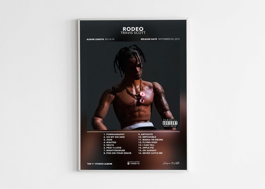 Poster Rodeo Travis Scott