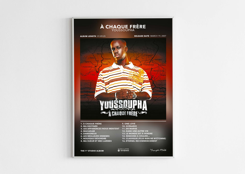 Poster À Chaque Frère Youssoupha