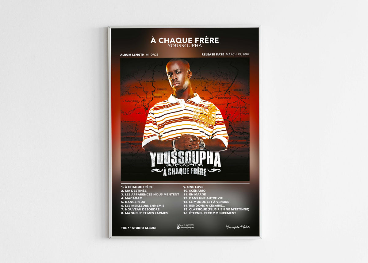 Poster À Chaque Frère Youssoupha