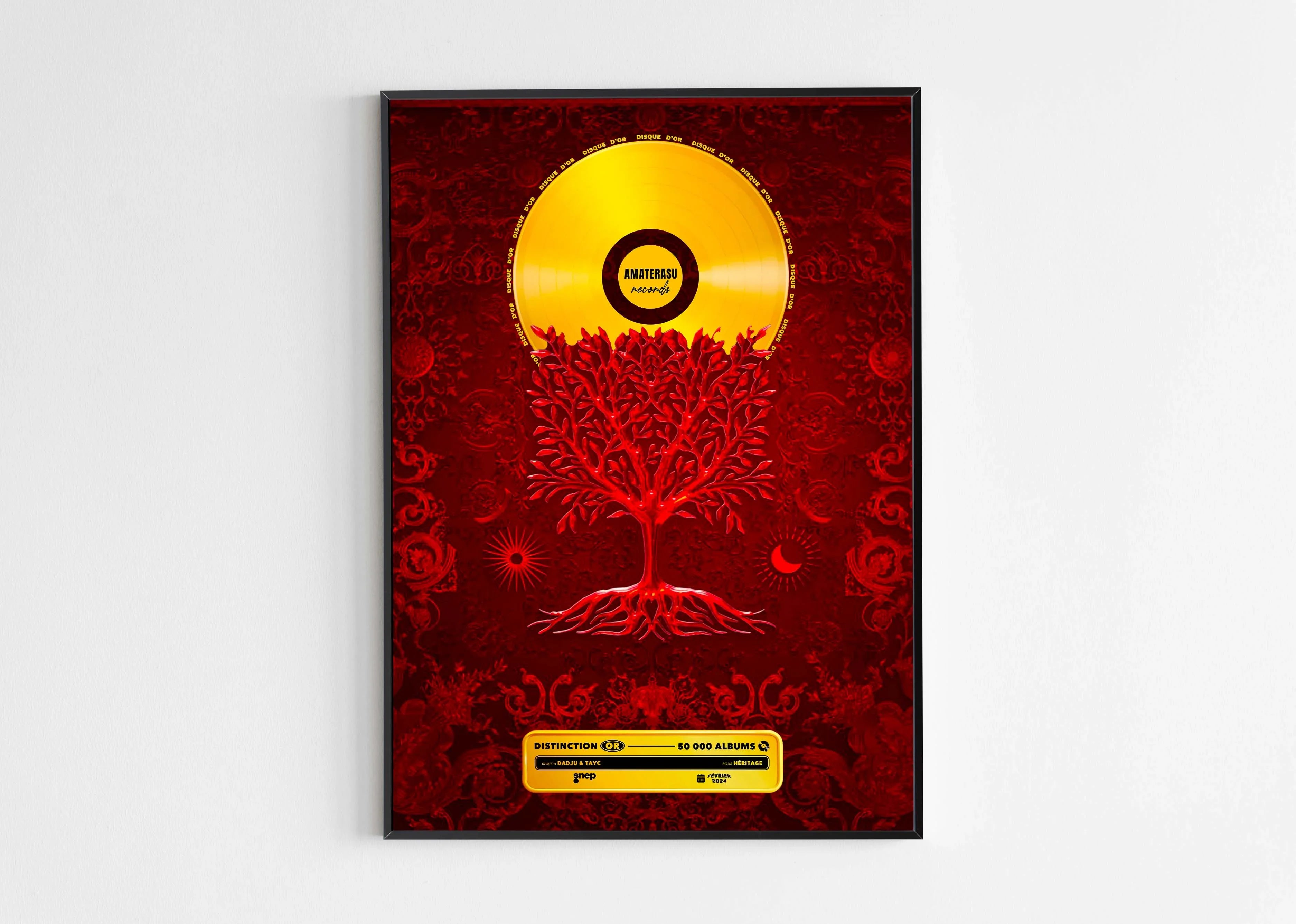 Disque D'or Héritage Dadju & Tayc - Backyard