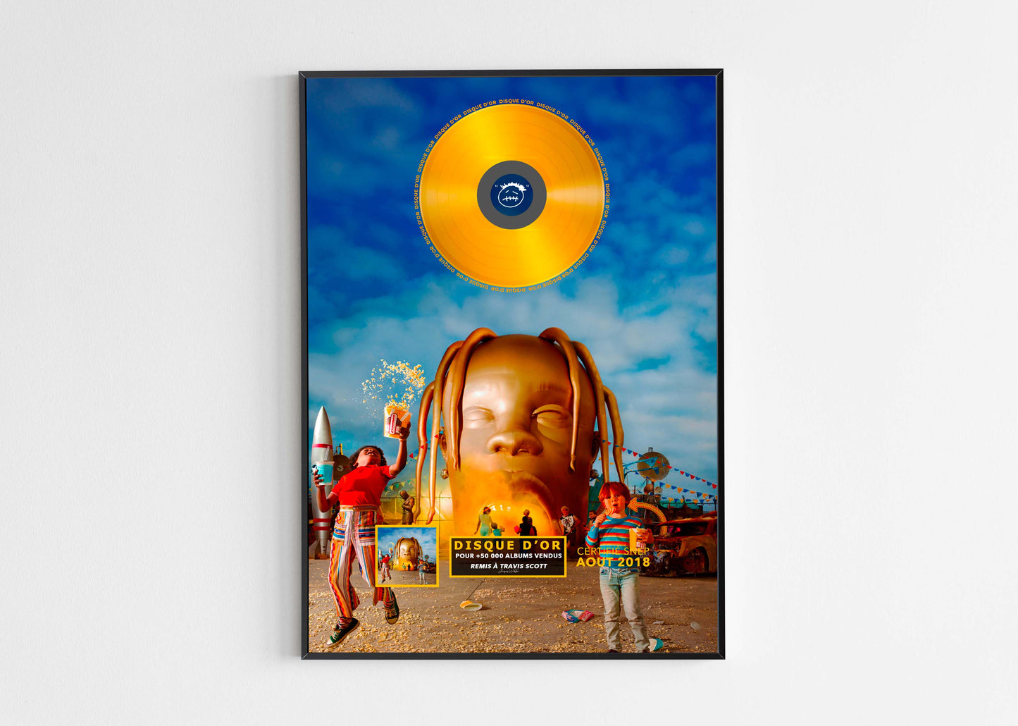 Disque D'or Astroworld Travis Scott