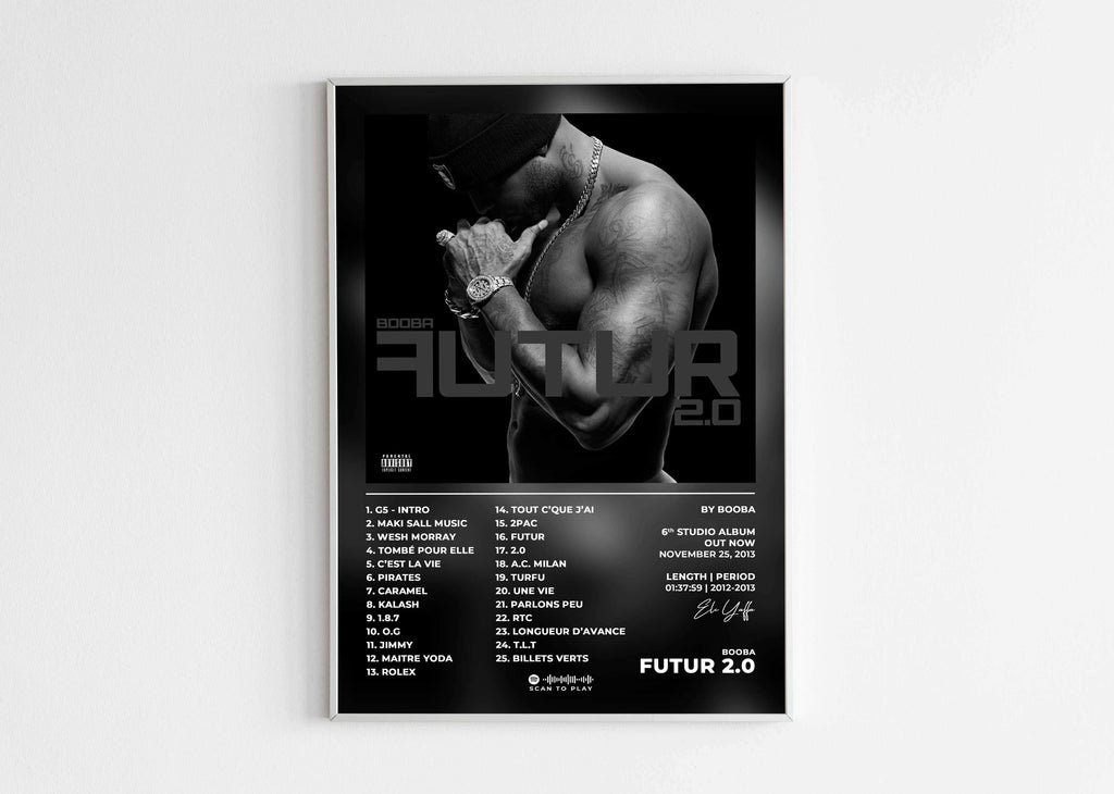 Futur Booba Poster - Backyard