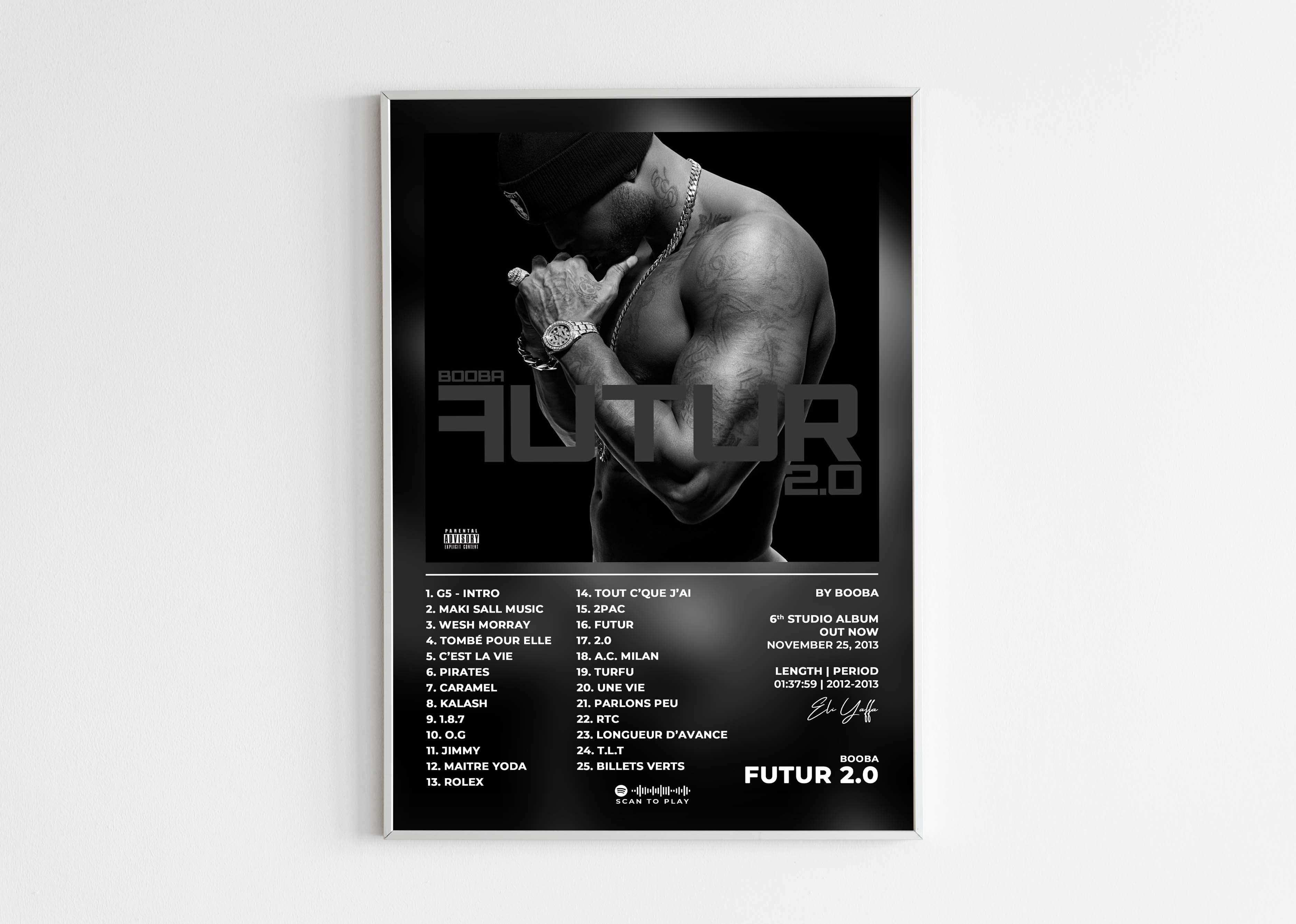Futur Booba Poster - Backyard